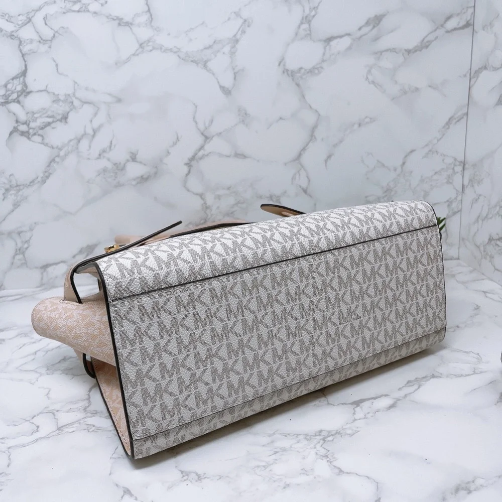 Michael Kors Carmen Medium Flap Satchel - Picture 4 of 10